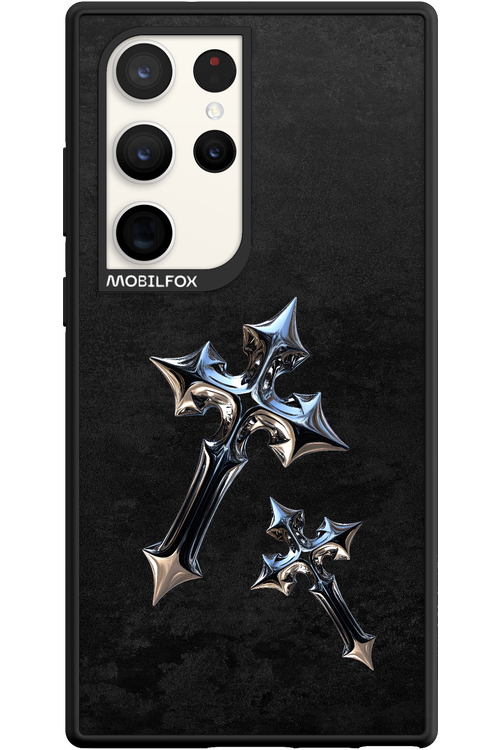 Chrome Crosses - Samsung Galaxy S23 Ultra
