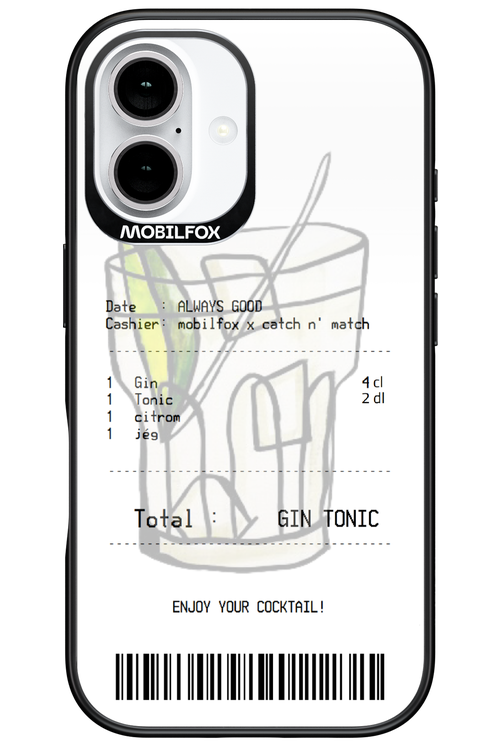 gin tonic - Apple iPhone 16