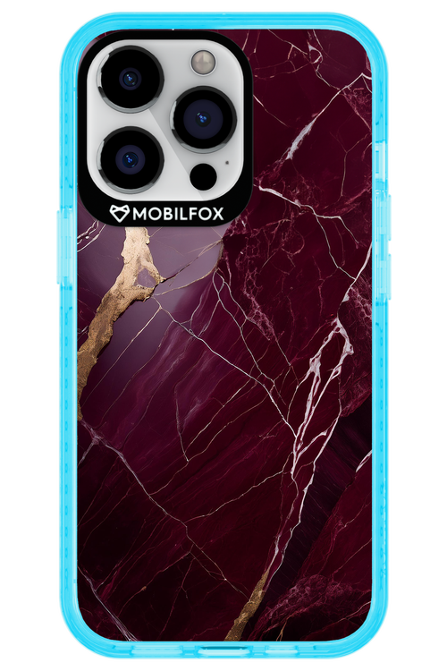 Burgundy Marble - Apple iPhone 13 Pro