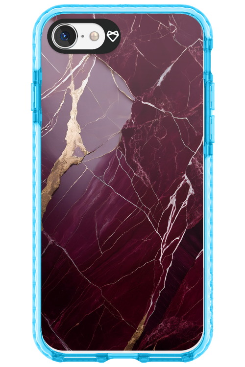 Burgundy Marble - Apple iPhone 8