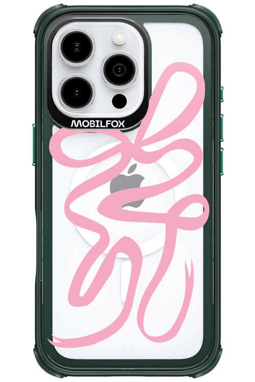 Pink Bow - Apple iPhone 16 Pro