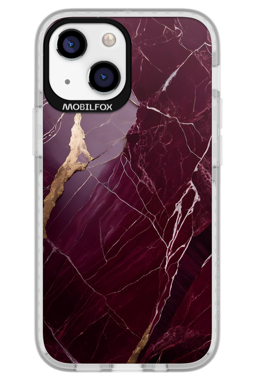 Burgundy Marble - Apple iPhone 13 Mini