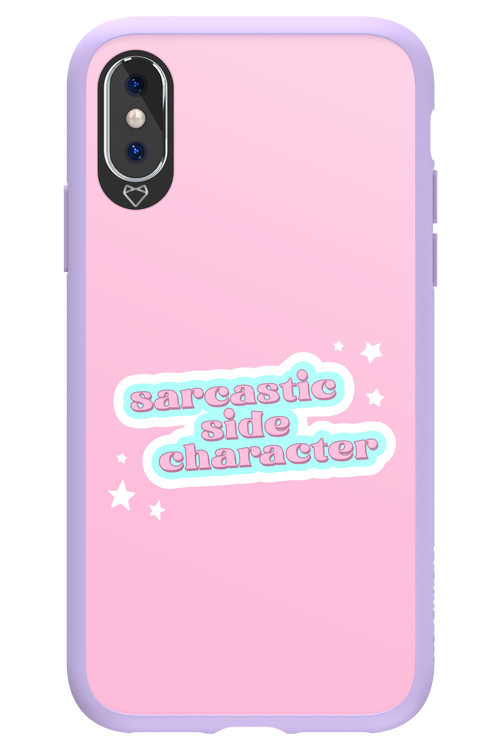 Sarcastic Pink - Apple iPhone X