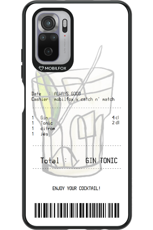 gin tonic - Xiaomi Redmi Note 10