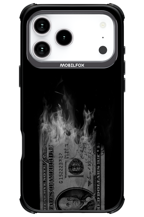 Money Burn B&W 2.0 - Apple iPhone 17 Pro Max