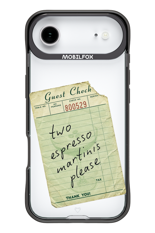 Espresso Martini 2.0 - Apple iPhone 17 Air