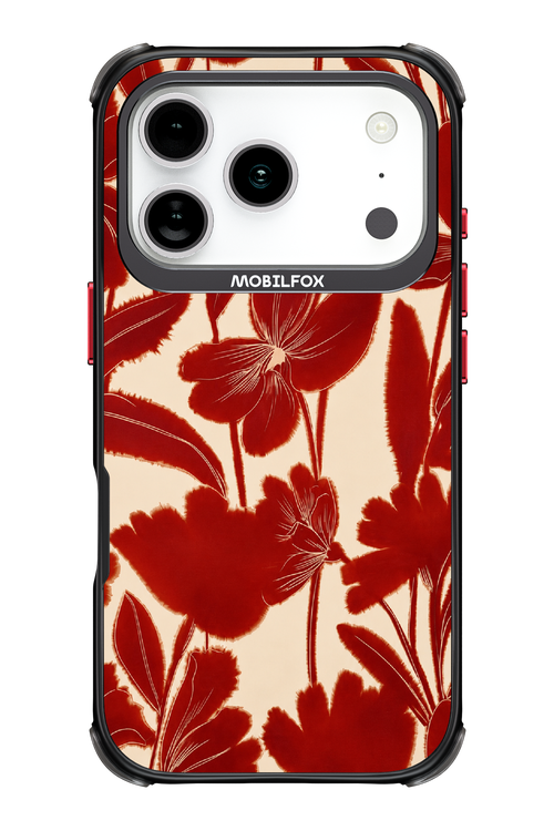 Burgundy Flowers 2.0 - Apple iPhone 17 Pro