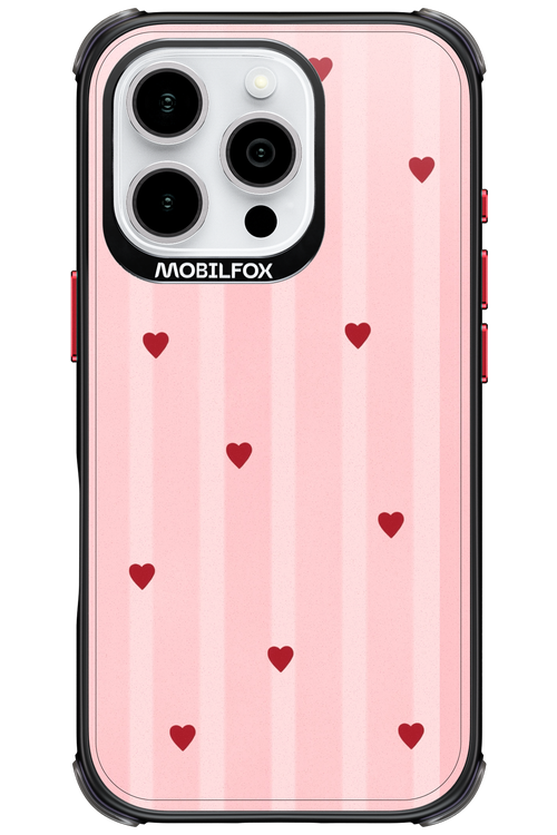 Red Little Hearts 2.0 - Apple iPhone 16 Pro