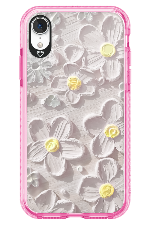 White Flowers - Apple iPhone XR