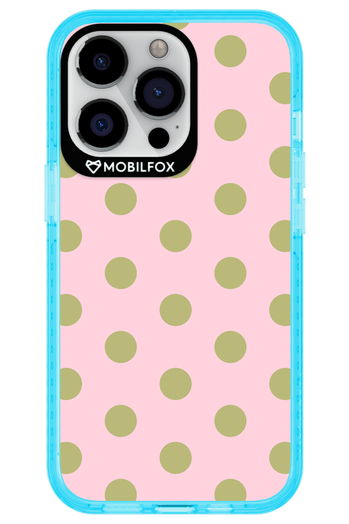 Polka Dots (Pink OLive) 2.0 - Apple iPhone 13 Pro