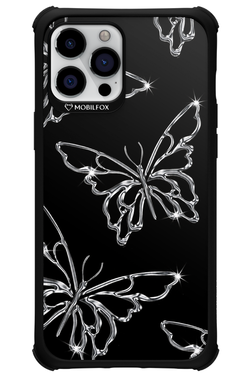 Silver Butterfly 2.0 - Apple iPhone 12 Pro Max