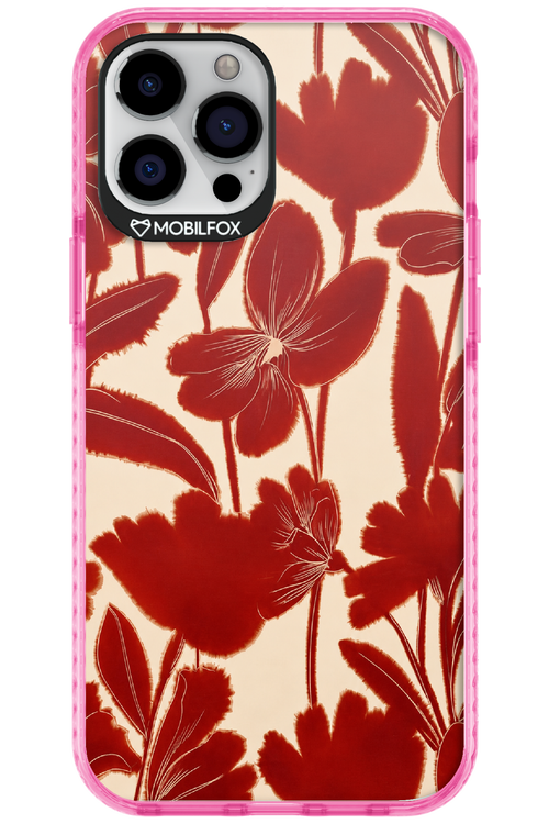 Burgundy Flowers 2.0 - Apple iPhone 12 Pro Max