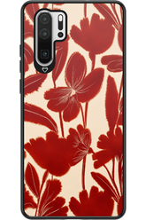 Burgundy Flowers 2.0 - Huawei P30 Pro