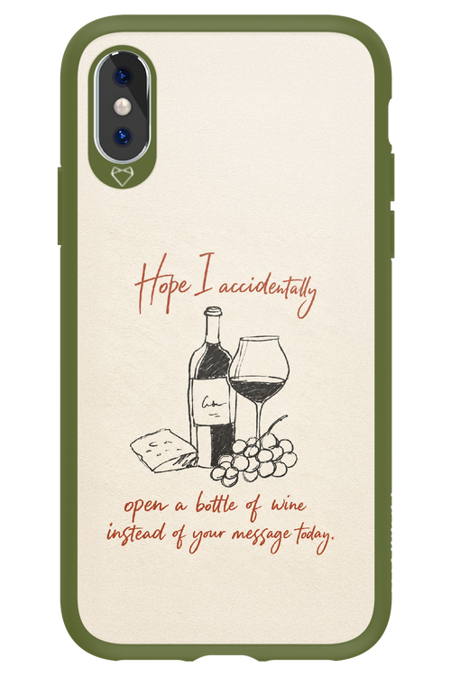 Bottle of wine 2.0 - Apple iPhone XS