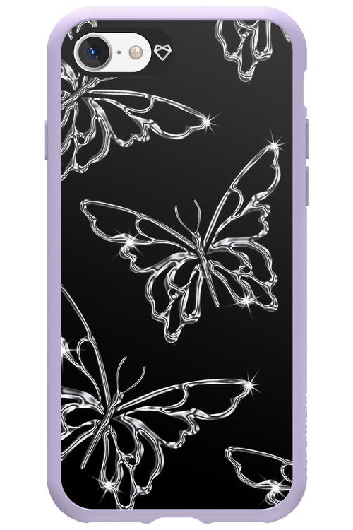 Silver Butterfly 2.0 - Apple iPhone 7