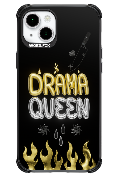 Drama Queen Black - Apple iPhone 15 Plus