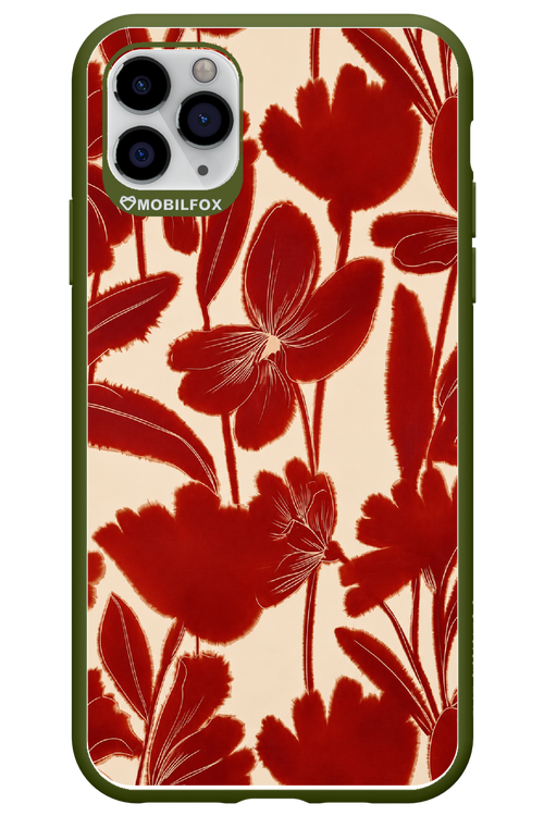 Burgundy Flowers 2.0 - Apple iPhone 11 Pro Max