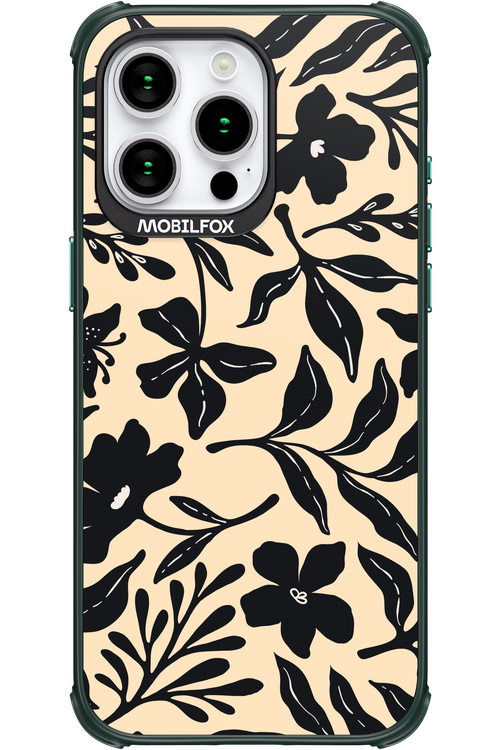 Black Flowers 2.0 - Apple iPhone 15 Pro Max
