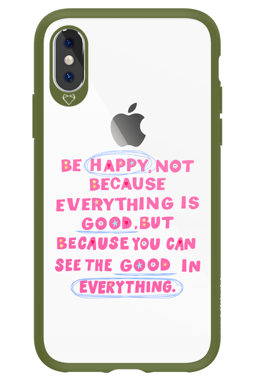 Be Happy 2.0 - Apple iPhone X