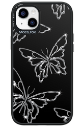Silver Butterfly 2.0 - Apple iPhone 14 Plus