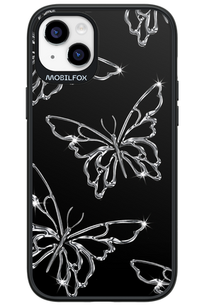 Silver Butterfly 2.0 - Apple iPhone 14 Plus