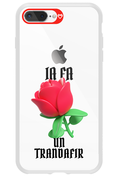 Rose Transparent - Apple iPhone 8 Plus