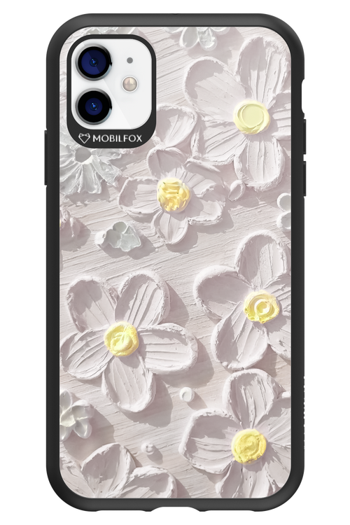 White Flowers 2.0 - Apple iPhone 11