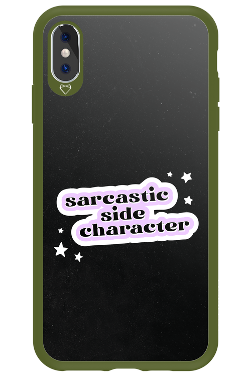 Sarcastic Black - Apple iPhone XS Max