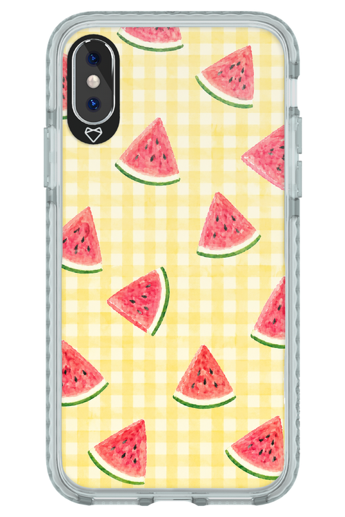 Vintage Watermelon 2.0 - Apple iPhone X