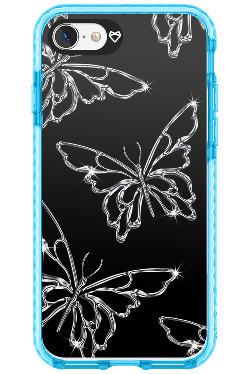 Silver Butterfly 2.0 - Apple iPhone SE 2020