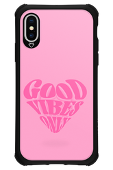 Good Vibes Heart - Apple iPhone XS