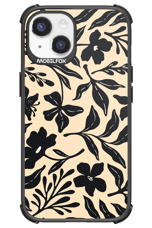 Black Flowers 2.0 - Apple iPhone 14