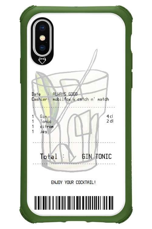 gin tonic - Apple iPhone X