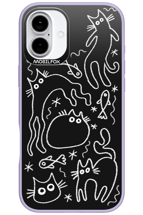 CHALK_CATS - Apple iPhone 16 Plus