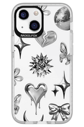 Silver Zone Transparent - Apple iPhone 13 Mini