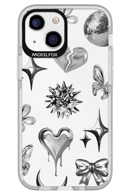 Silver Zone Transparent - Apple iPhone 13 Mini