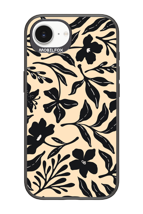 Black Flowers 2.0 - Apple iPhone 16e