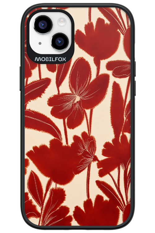 Burgundy Flowers 2.0 - Apple iPhone 14 Plus