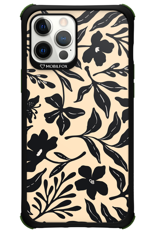 Black Flowers 2.0 - Apple iPhone 12 Pro Max