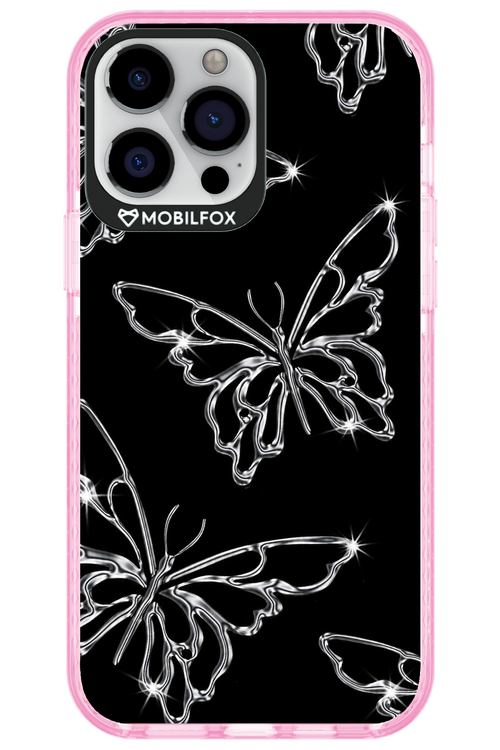 Silver Butterfly 2.0 - Apple iPhone 13 Pro Max