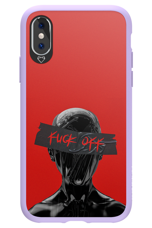 F off - Apple iPhone XS