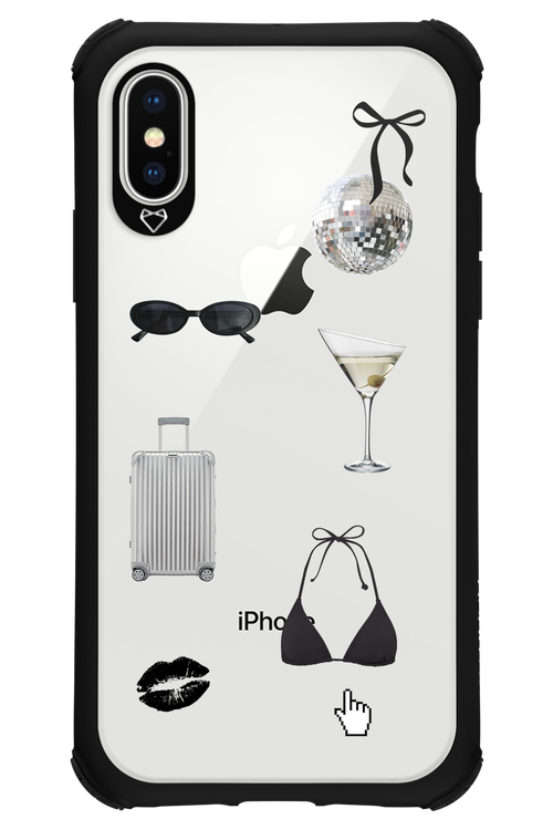 Silver Summer - Apple iPhone X