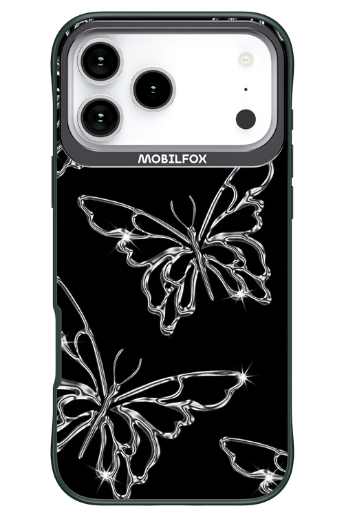 Silver Butterfly 2.0 - Apple iPhone 17 Pro Max