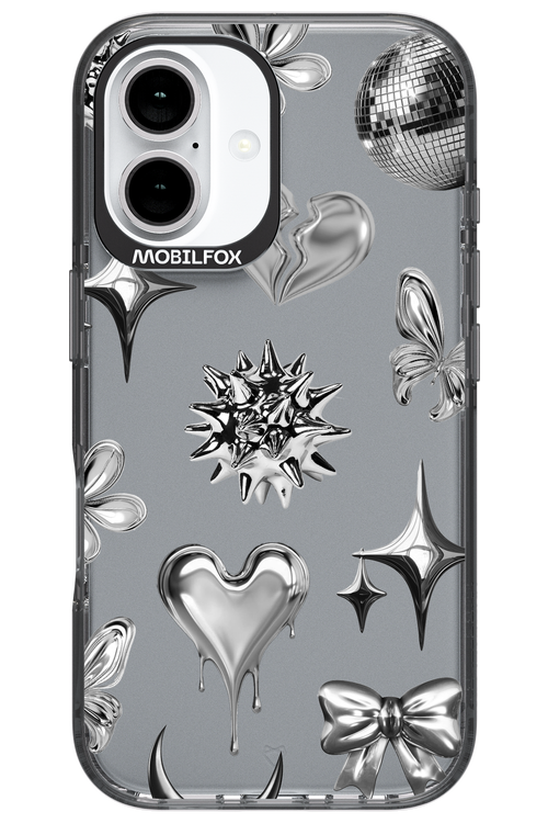 Silver Zone Transparent - Apple iPhone 16