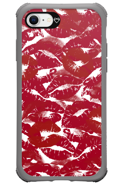 Burgundy and Kiss 2.0 - Apple iPhone SE 2020