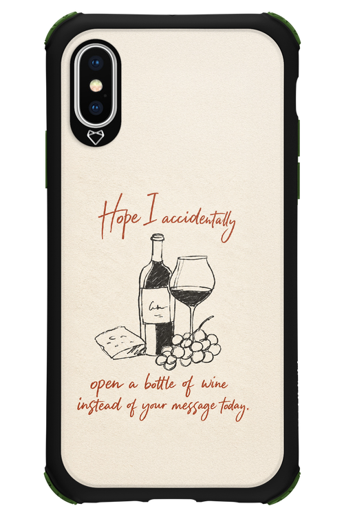 Bottle of wine 2.0 - Apple iPhone XS