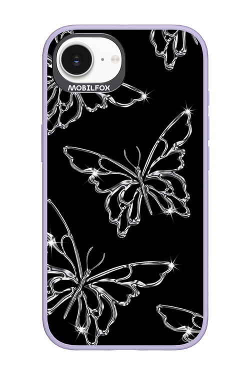 Silver Butterfly 2.0 - Apple iPhone 16e