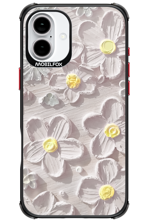 White Flowers 2.0 - Apple iPhone 16 Plus