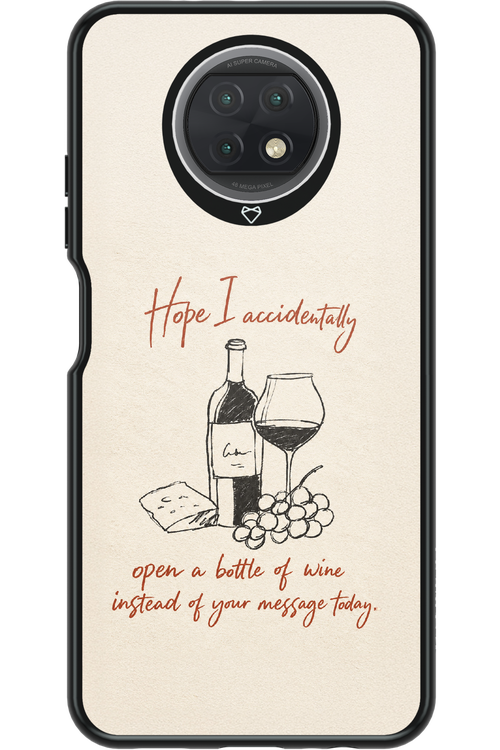 Bottle of wine 2.0 - Xiaomi Redmi Note 9T 5G