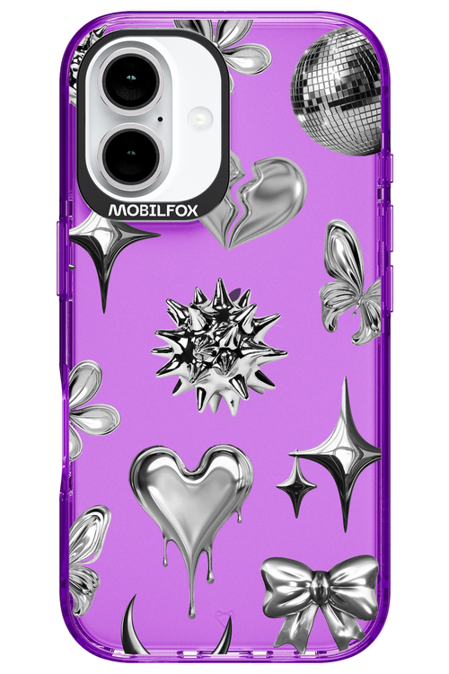 Silver Zone Transparent - Apple iPhone 16